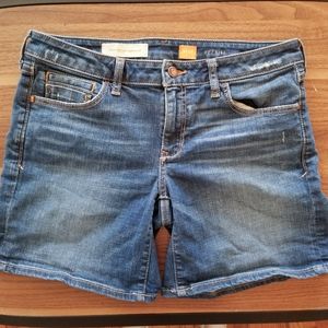 Anthropologie Pilcro StetDenim Jean Shorts sz 27